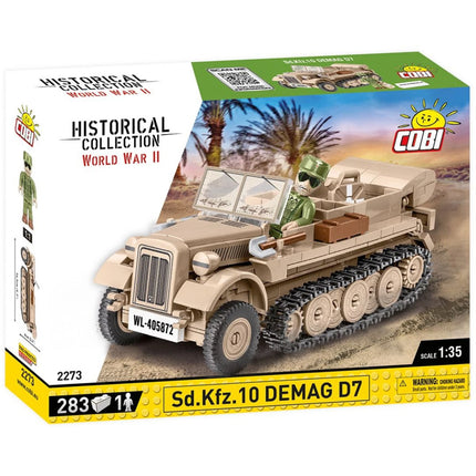 Cobi 2273 II. Weltkrieg Sd. Kfz. 10 Demag 283 Teile