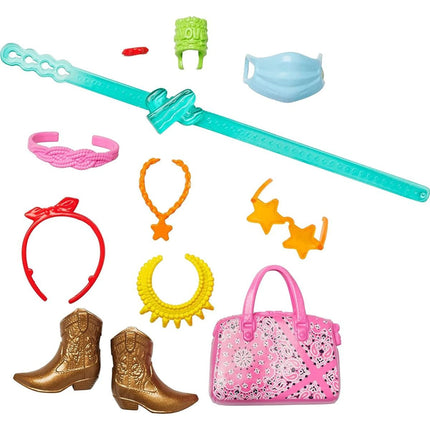 Barbie Zubehör mit Maske HBV44