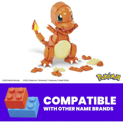 MEGA Baue und stelle deinen Pokémon Charmander aus