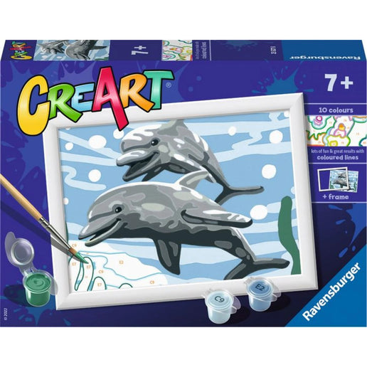 CreArt Fröhliche Delfine