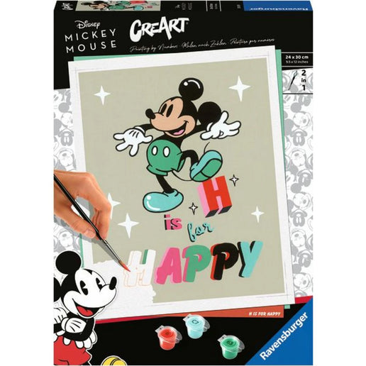 CreArt Disney: H steht für HAPPY - Micky Maus