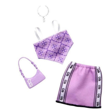 Barbie Outfit mit Zubehör in praktischer Verpackung HRH37