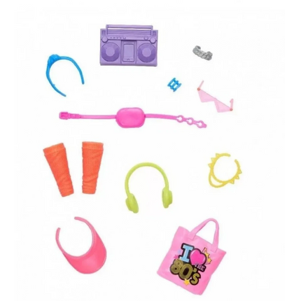 Barbie Outfit mit Zubehör in praktischer Verpackung