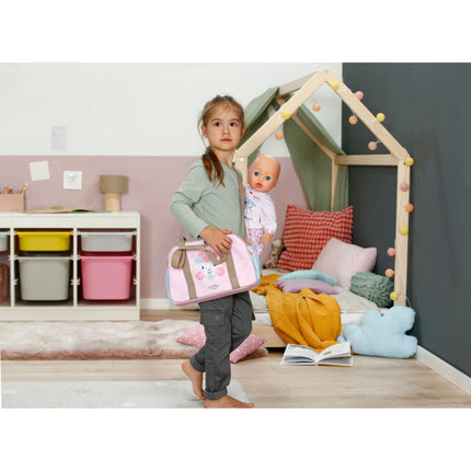 BABY born Wickeltasche Blumen