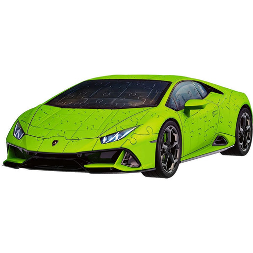 Ravensburger Iconics: Lamborghini Huracán Evo grün 108 Teile