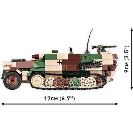 Cobi 2283 Zweiter Weltkrieg Sd. Kfz. 251 9 Stummel 485 Teile