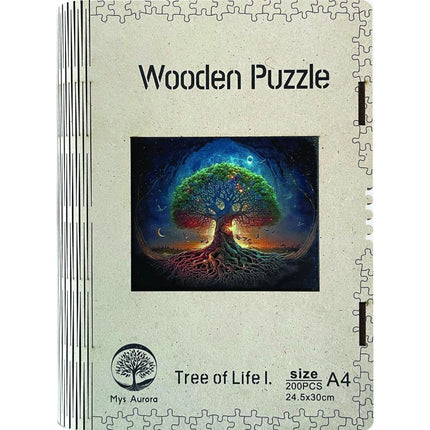 Holzpuzzle Baum des Lebens I. A4