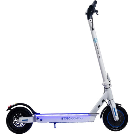 BlueTouch E-Scooter BT350 COMFY+ weiß-blau