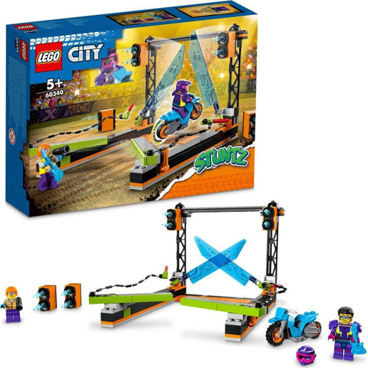 LEGO® City 60340 Stunt-Herausforderung mit Klingen