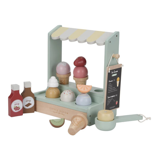 Holz-Eisstand